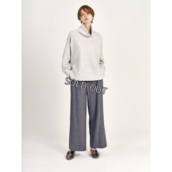 画像2: [PINETA]トップス・Tシャツ オフタートル　ラグランプルオーバー (2)