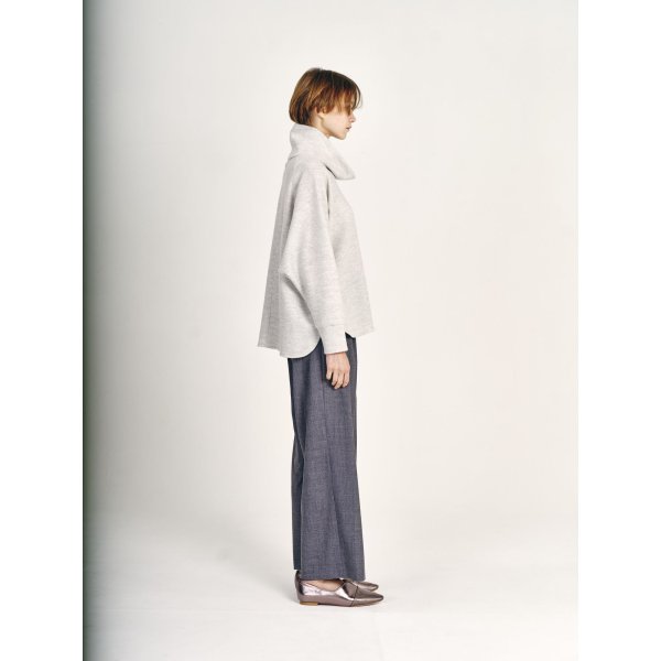 画像4: [PINETA]トップス・Tシャツ オフタートル　ラグランプルオーバー (4)