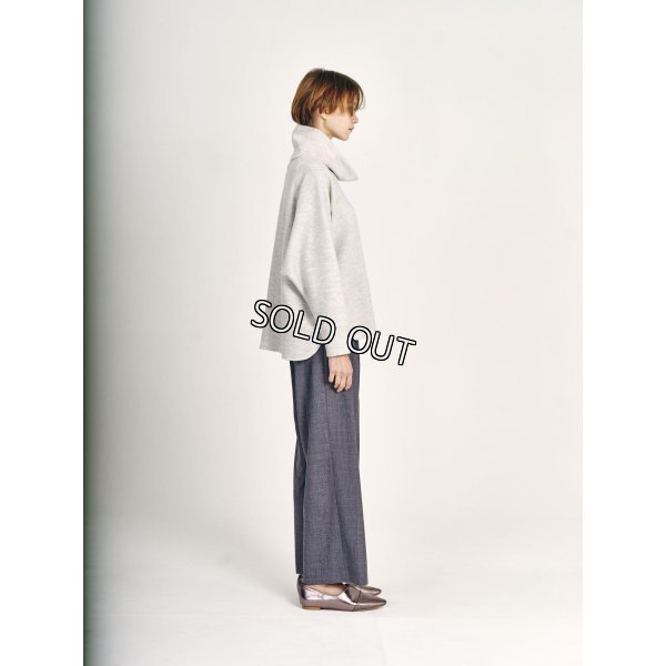 画像4: [PINETA]トップス・Tシャツ オフタートル　ラグランプルオーバー (4)