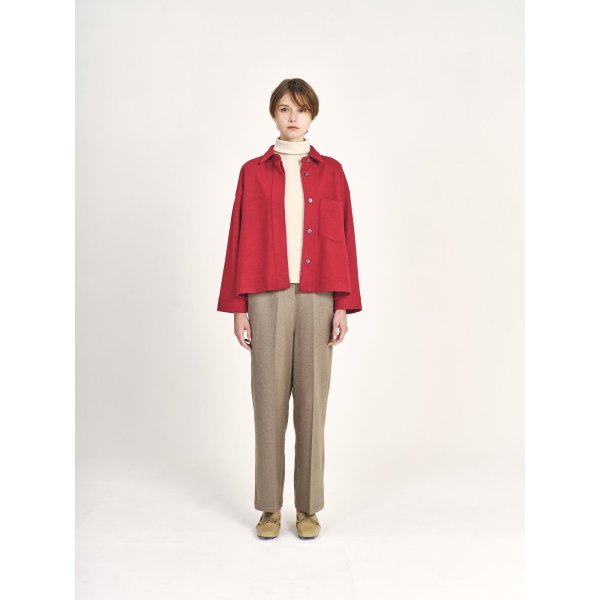 画像3: [PINETA]ジャケット マイクロループ衿付シャツ (3)