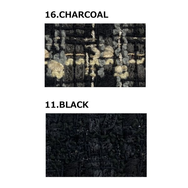 画像7: [PINETA]ジャケット バンビーナツイードジャケット (7)