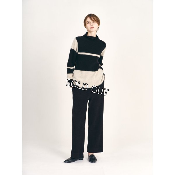 画像2: [PINETA]ニット ヤクボーダーニット (2)