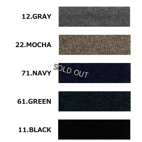 画像6: [PINETA]ニット ヤクフード付ロングカーディガン (6)