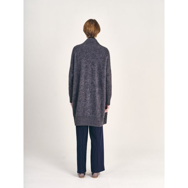 画像4: [PINETA]ニット ヤクミンク加工カーディガン (4)