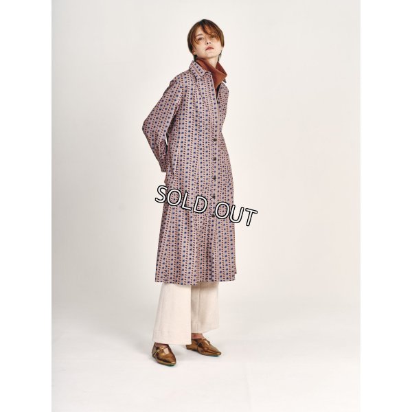 画像3: [PINETA]ワンピース シャツ衿前開きデザイン　ワンピース (3)