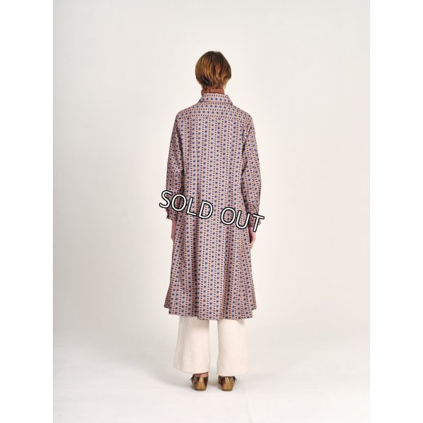 画像6: [PINETA]ワンピース シャツ衿前開きデザイン　ワンピース (6)