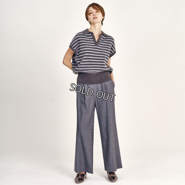 画像1: [PINETA]パンツ ストレッチウールパンツ (1)