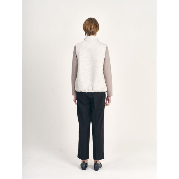 画像4: [PINETA]ジャケット 裏キルト　ショートベスト (4)