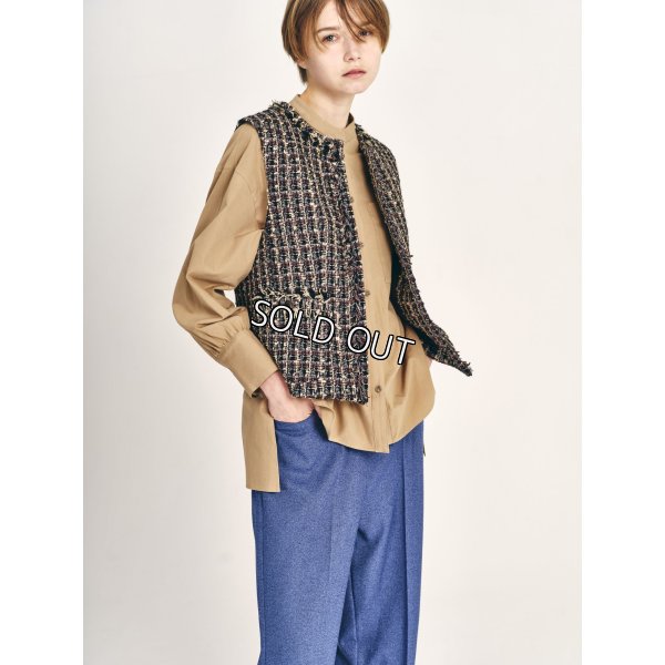 画像2: [PINETA]ジャケット バンビーナツイードベスト (2)