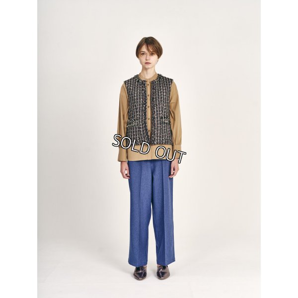 画像3: [PINETA]ジャケット バンビーナツイードベスト (3)