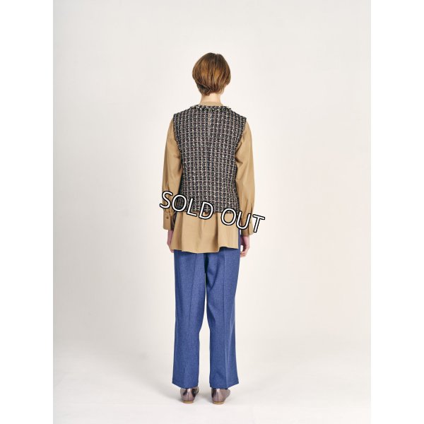 画像5: [PINETA]ジャケット バンビーナツイードベスト (5)