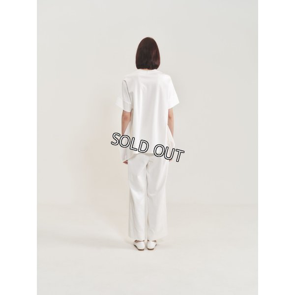 画像4: [PINETA]トップス・Tシャツ 別布使いデザインプルオーバー (4)