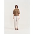 画像2: [PINETA]トップス・Tシャツ ＰＩＮＥＴＡ箔プリントショート丈ＰＯ/2月下旬配送 (2)