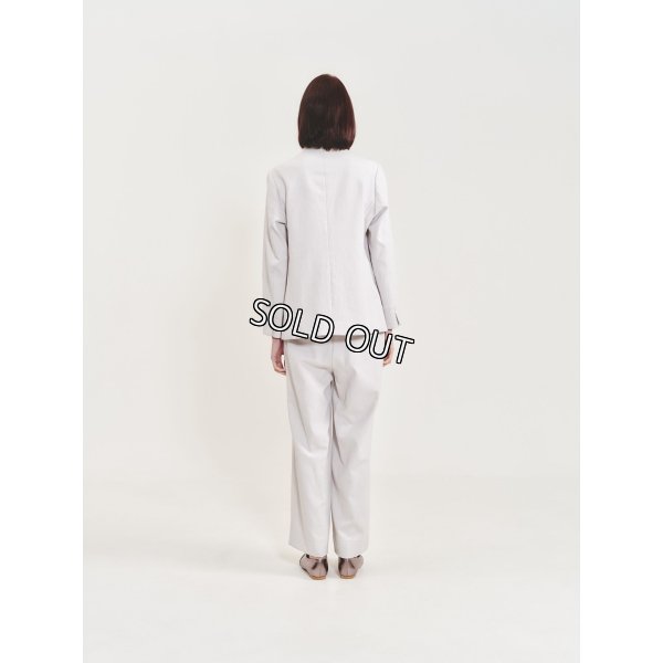 画像3: [PINETA]ジャケット ノーカラー定番ジャケット (3)