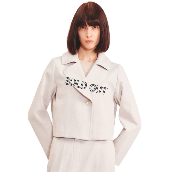 画像1: [PINETA]ジャケット Ｂｉｇテーラーショート丈ジャケット (1)