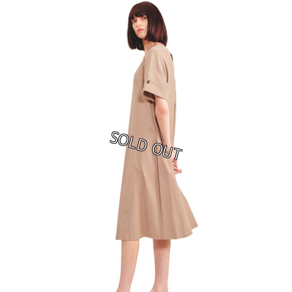 画像1: [PINETA]ワンピース 袖口デザインカフスワンピース (1)