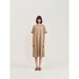 画像2: [PINETA]ワンピース 袖口デザインカフスワンピース/2月下旬配送 (2)